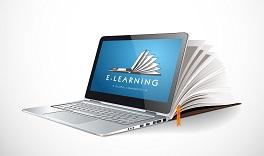 Laptop and book Laptop and book