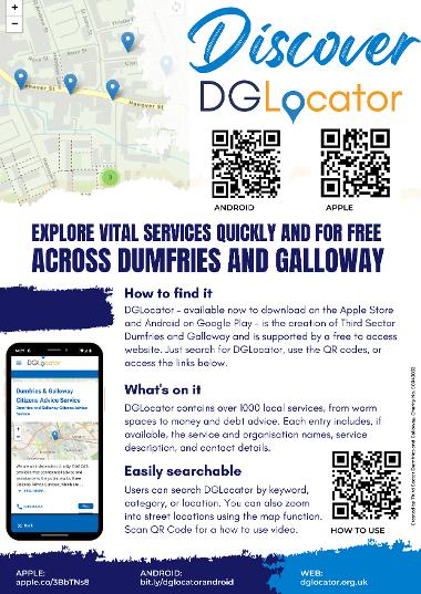 DG Locator App Poster