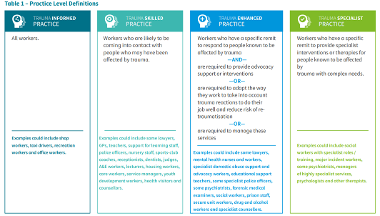 Practice Level definitions